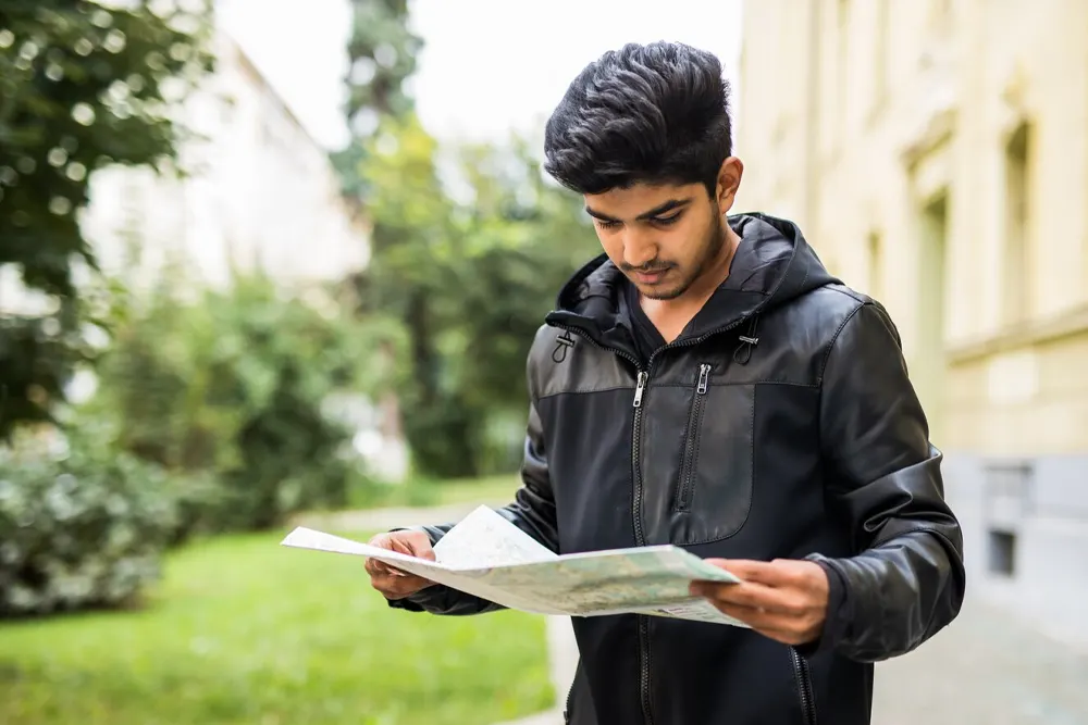 Students studying together